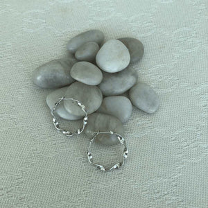 Twisted Hoop Earrings